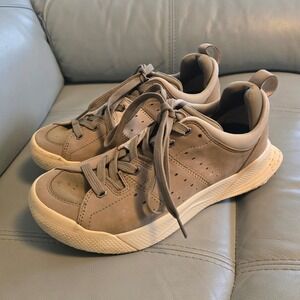 Deckers X Lab DX-M4‎ Tan Beige Leather Sneakers Mens 8 1118798M